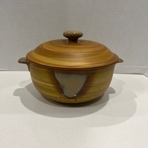 Sango Splash 2.5 Quart casserole dish with lid